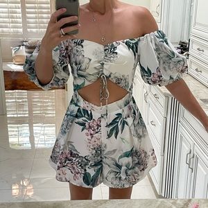 Floral romper